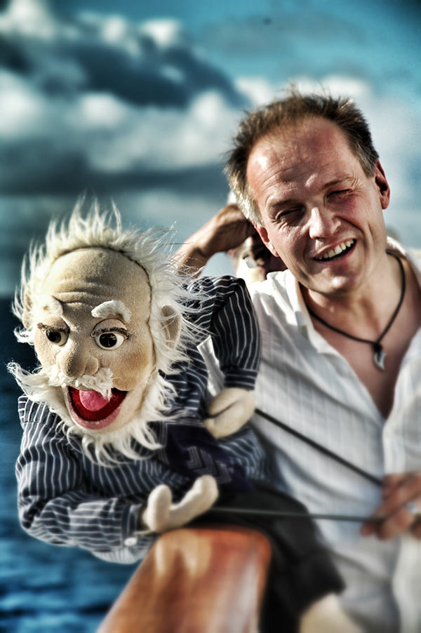 Andreas Römer mit Hansen